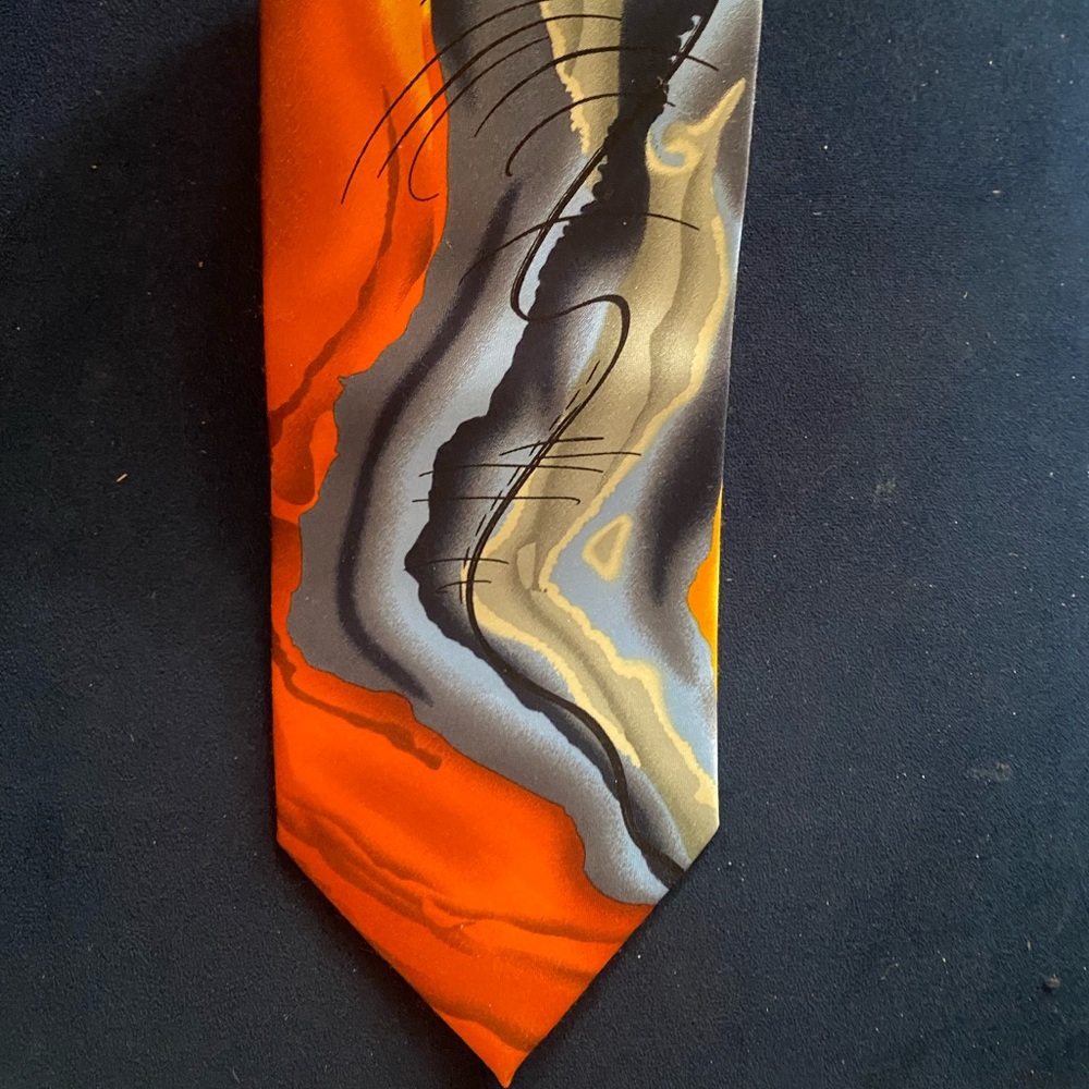 Garcia 💯 Percent Polyester Collection 61 “Liquid Torso” Tie